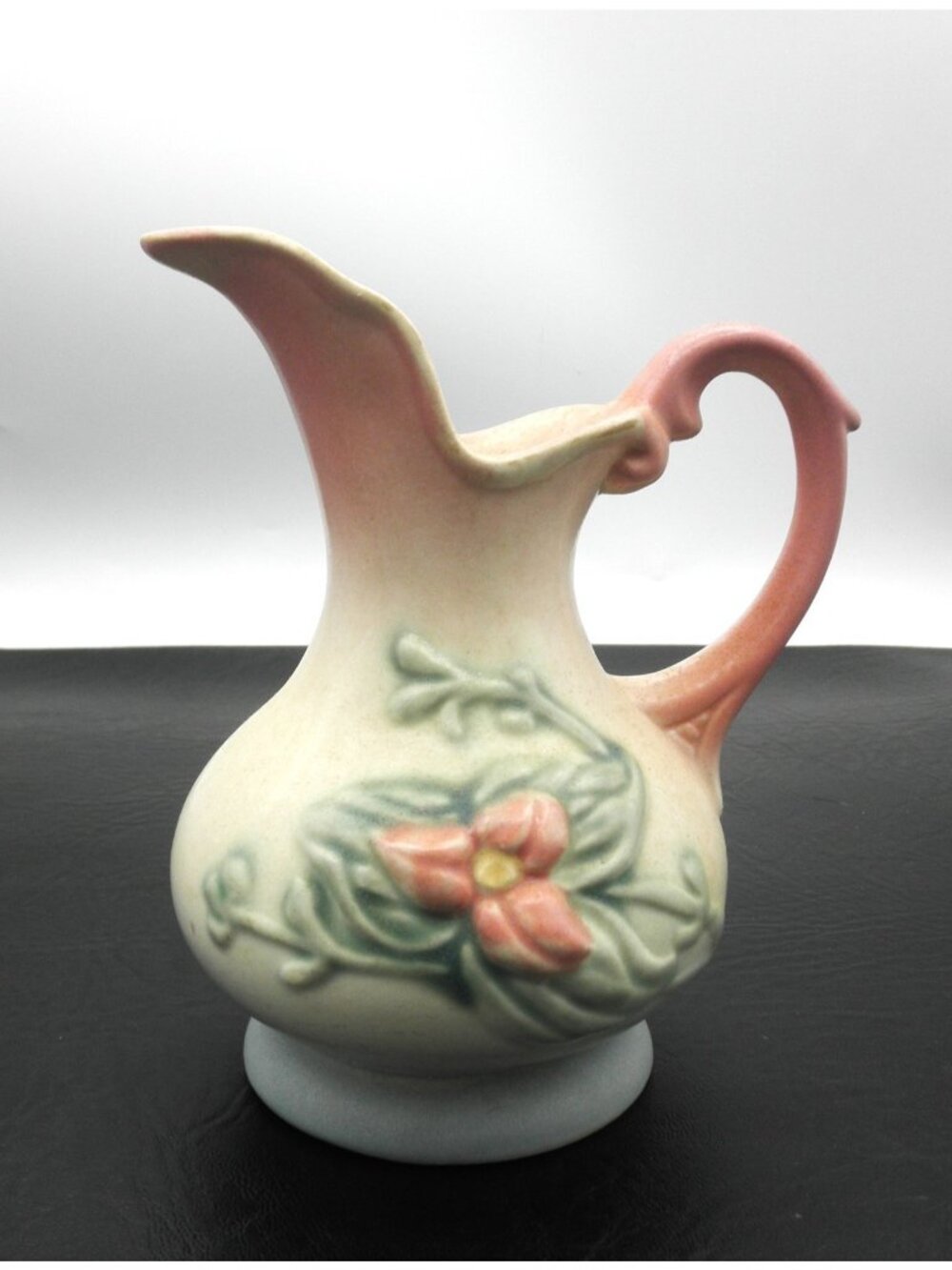 VTG Hull Art Pottery USA Ewer Pitcher Wildflower Series W-2-Miniature 5.5 Inches